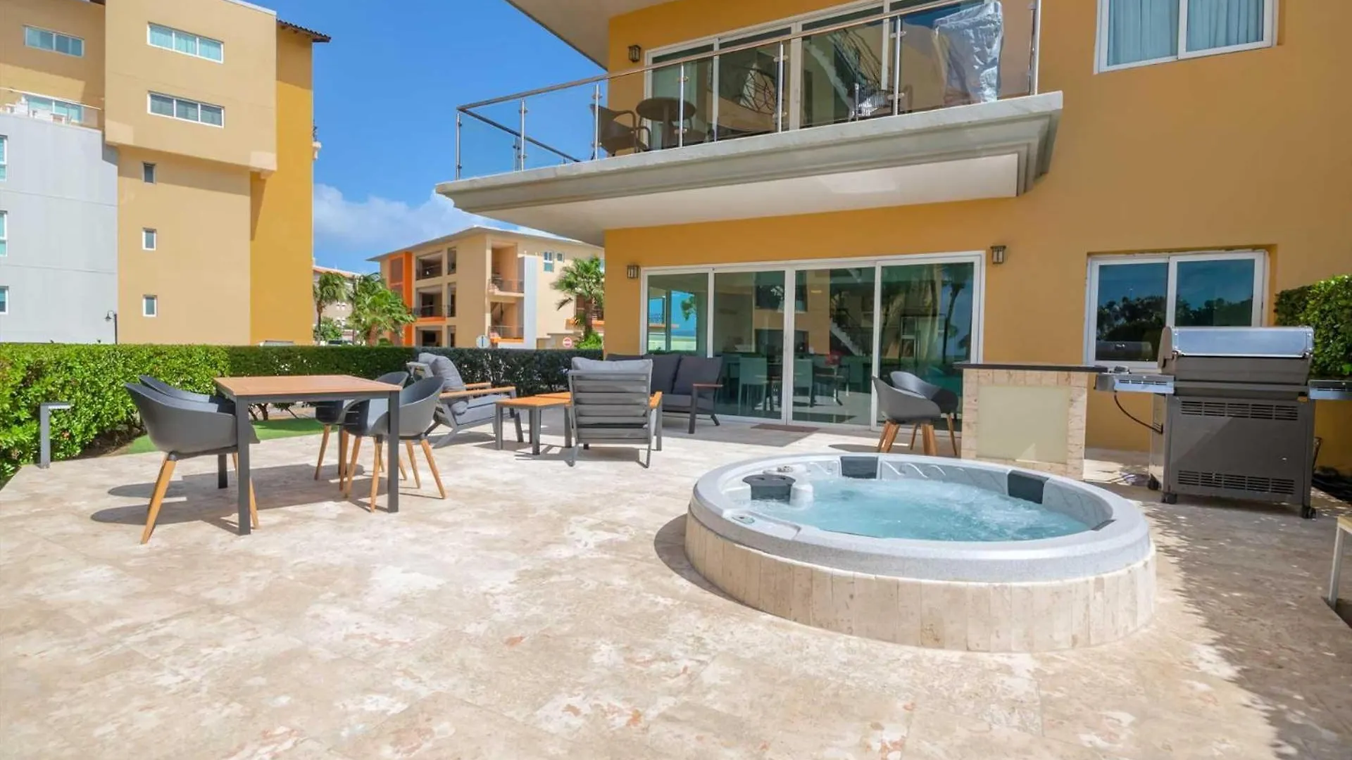Beachfront - Coral Sea Garden 3Br Condo - P116 Palm Beach 0*,  Aruba