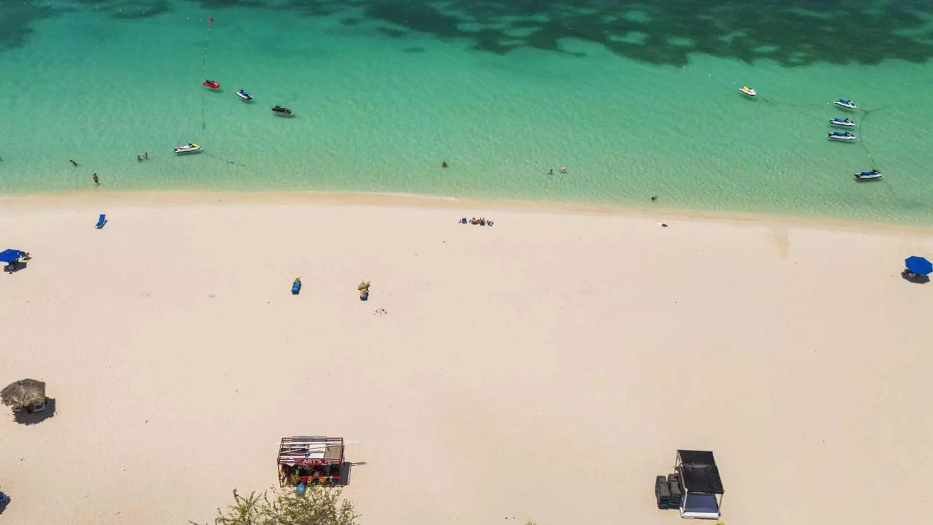 Beachfront - Coral Sea Garden 3Br Condo - P116 棕榈滩 阿鲁巴岛