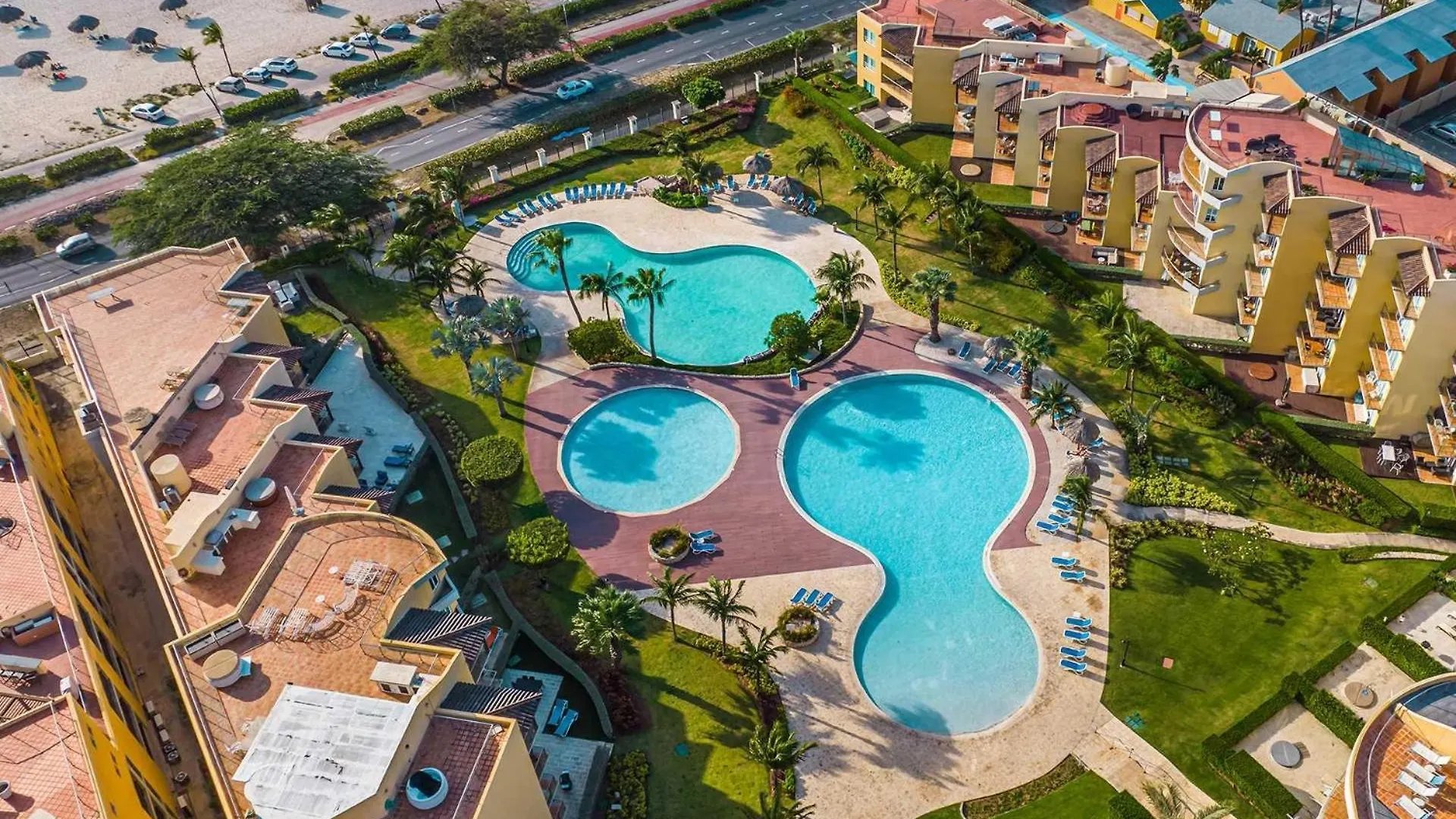 Beachfront - Coral Sea Garden 3Br Condo - P116 Palm Beach 0*,  Aruba